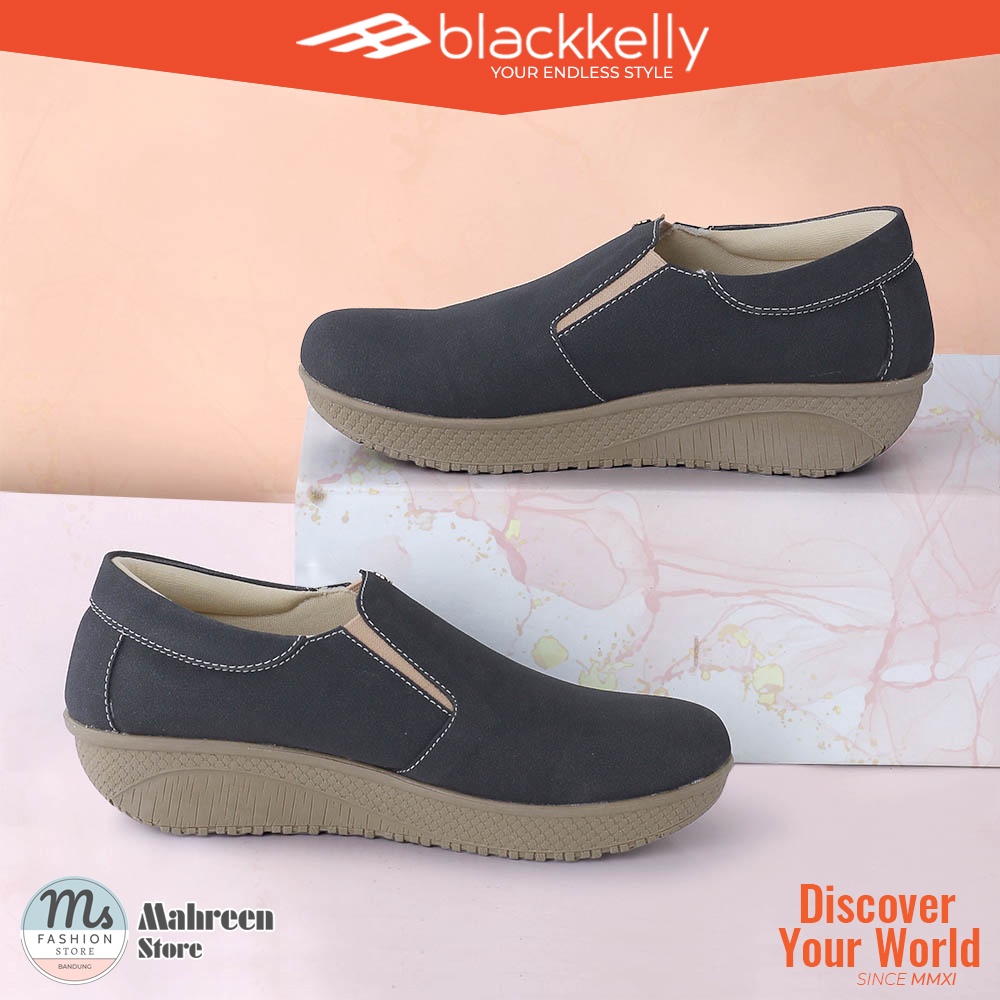 Sepatu Wanita Sepatu Slip On Kasual Wanita Original Blackkelly | BCL 650