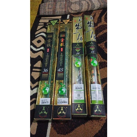 tegek threefish liumusanyu merah dan threefish OG gold hijau action sangat lentur