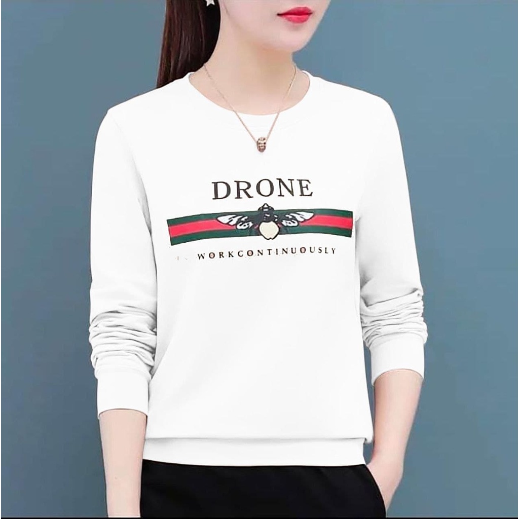 BAJU TRENDY DRONE WANITA TERBARU-KAOS CEWEK TRENDY KEKINIAN-BAJU CEWEK KEREN TERLARIS