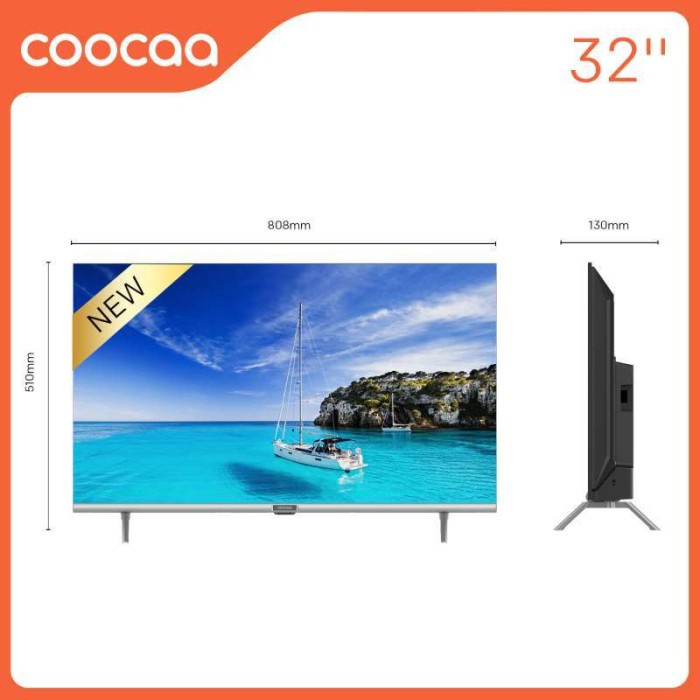 COOCAA 32S3U 32 INCH DIGITAL SMART TV GARANSI RESMI TERMURAH