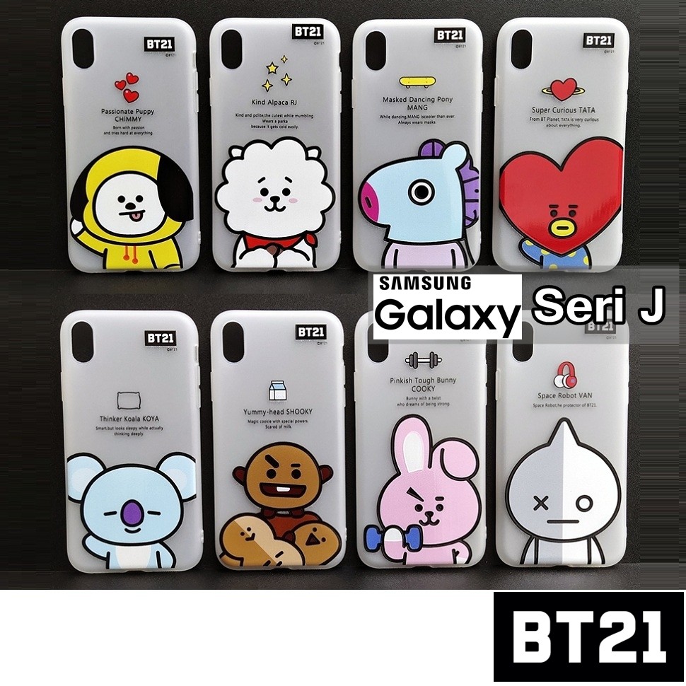 Soft Case BT21 BTS Samsung J2 J5 J7 Prime J1 Ace J310 J510 Case HP