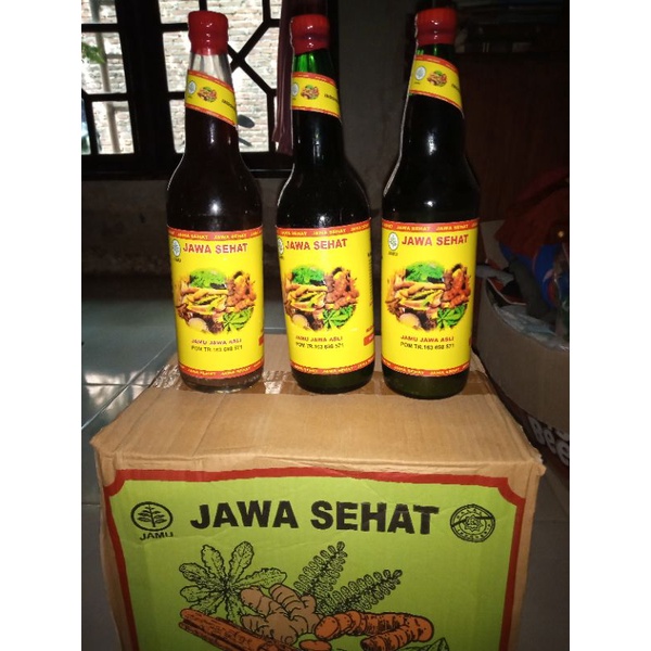 

3 botol jamu Jawa Sehat 100% ASLI. Harga tersebut untuk 3 botol