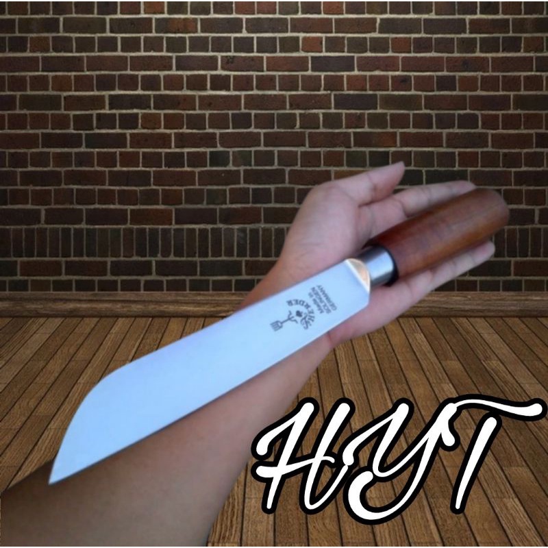 Pisau Cap Garpu 8 inch Bonus Sarung ORI 100% Made in Solingen Germany