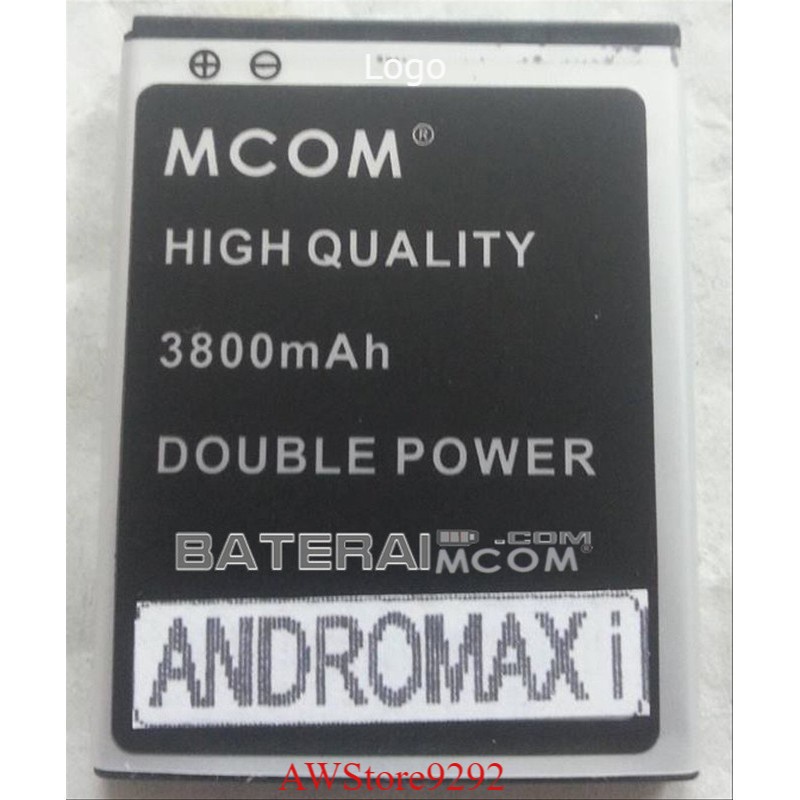 Mcom Battery Batre Baterai Double Power Mcom Smartfren Andromax I Li37163W LI37163N I NEW