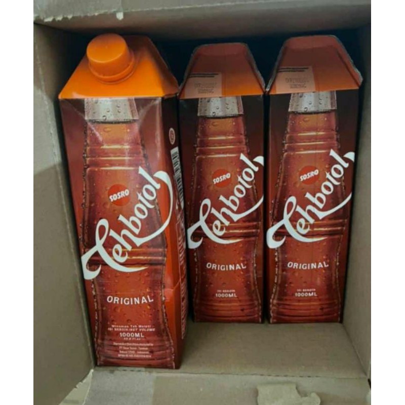 

teh botol sosro uk.1 liter 1 dus isi 12 expaid bulan des'24