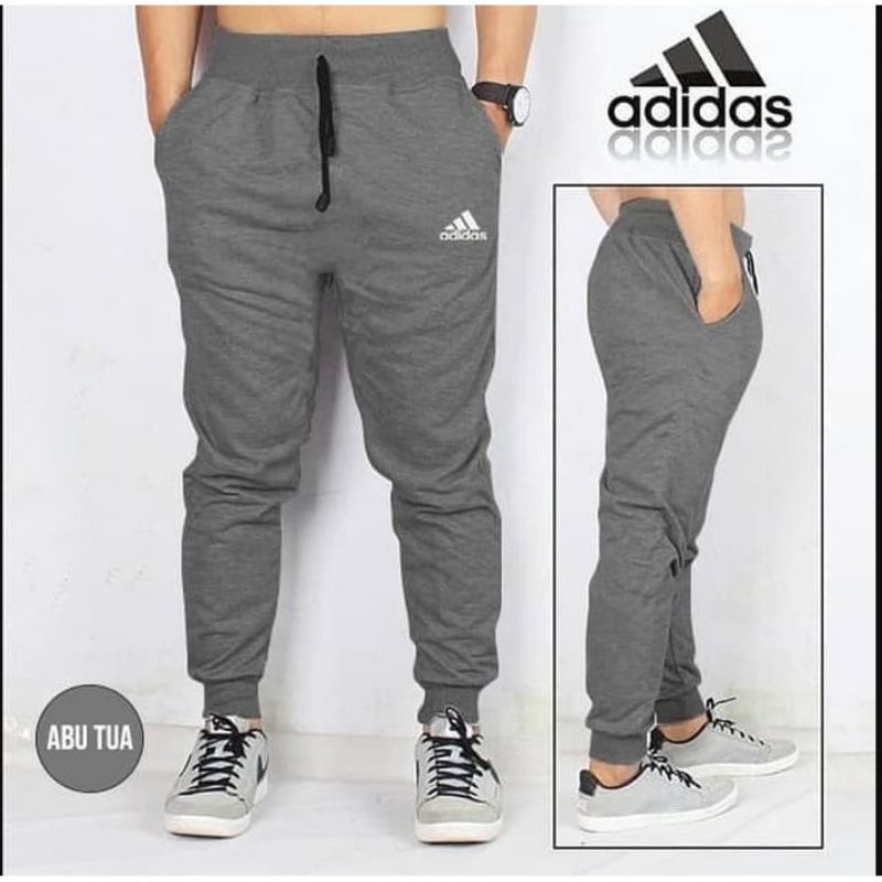 (XXL)Celana Joger joging PRIA WANITA panjang Jogger Gym training trening treining trackpants SWEATPANTS/celana santai pria/Celana harian pria sport olahraga futsal