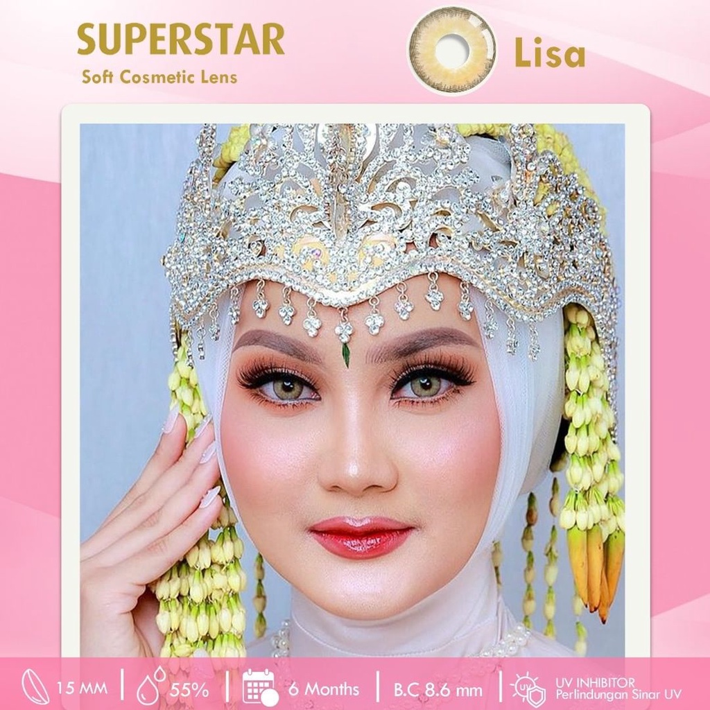 Superstar Lisa lensa warna softlens premium