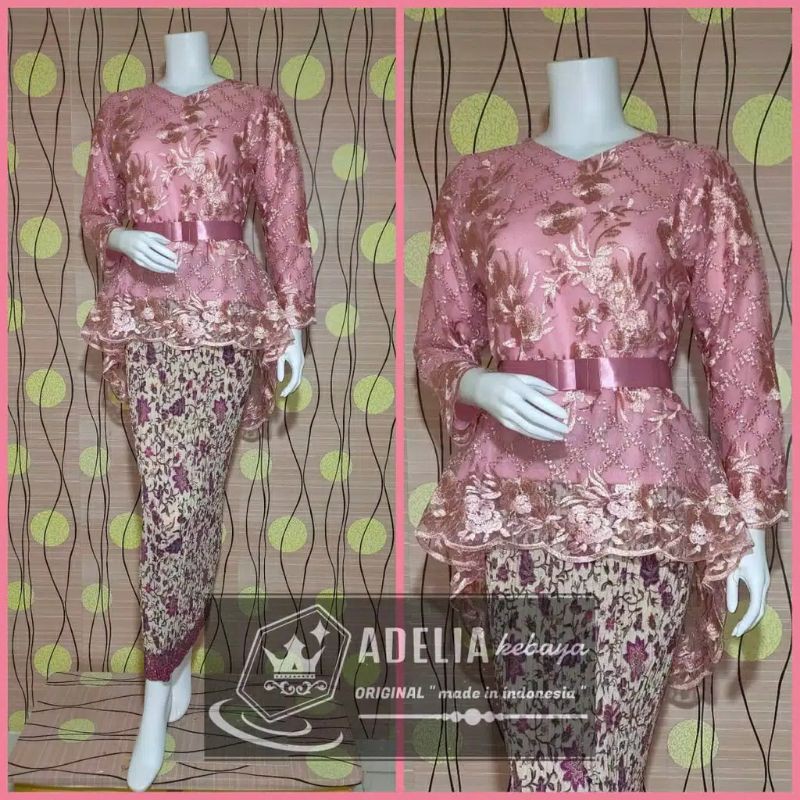 NEW PICT ~ SET KEBAYA VALEERIA TILLE / KEBAYA AURORA TILLE / KEBAYA WISUDA