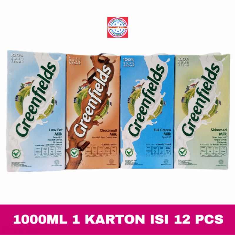 GREENFIELDS CHOCOLATE MILK 950ML 1 PCS