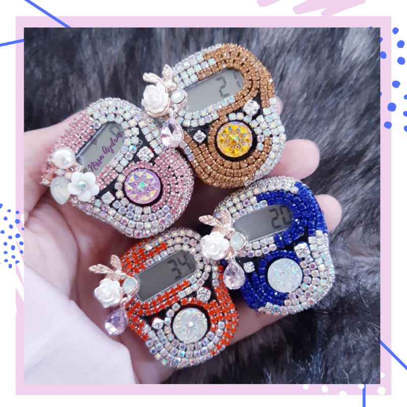 Nisa Aydrus - ALARM Mix New Tasbih Digital Swarovski Premium TN15