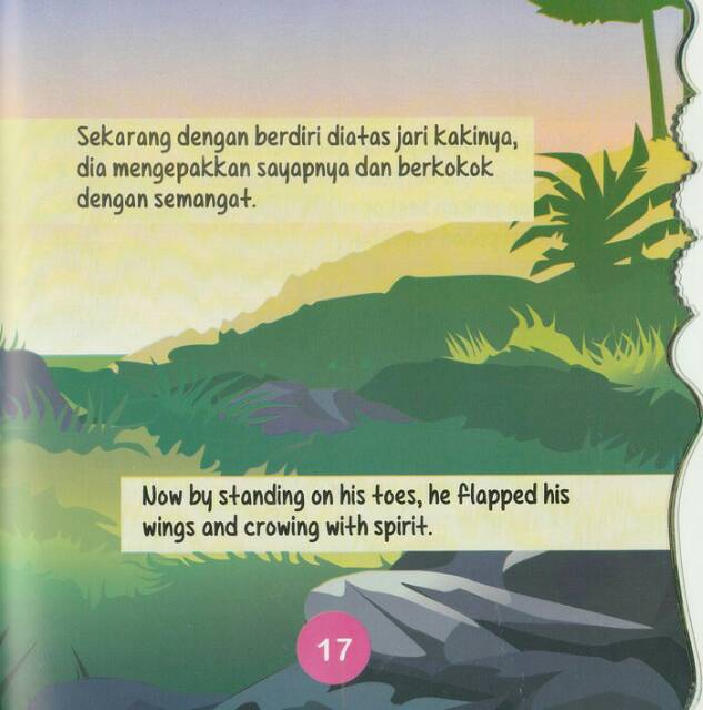 Buku Dongeng Binatang - Petualangan Ayam dan Anjing