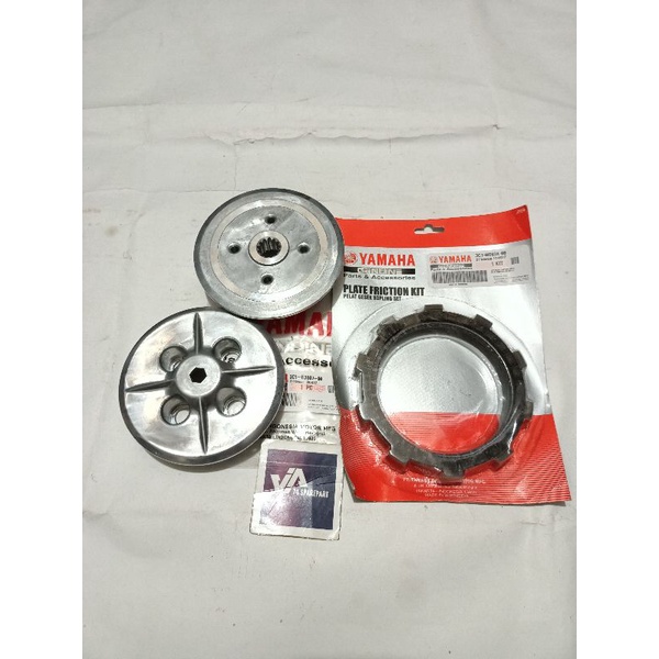 Rumah kopling set Kaki 4+kampas kopling set Yamaha 3C1 Vixion OLD/Vixion lama