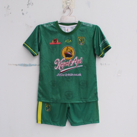 setelan baju bola anak laki laki/baju bola persebaya/baju bola persebaya marukawa full printing/baju persebaya vidal