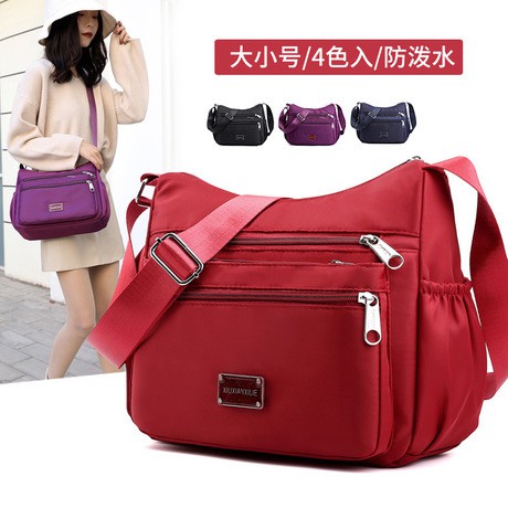 Tas Wanita Selempang Bahu Import Premium Quality Tahan Air Nylon J51