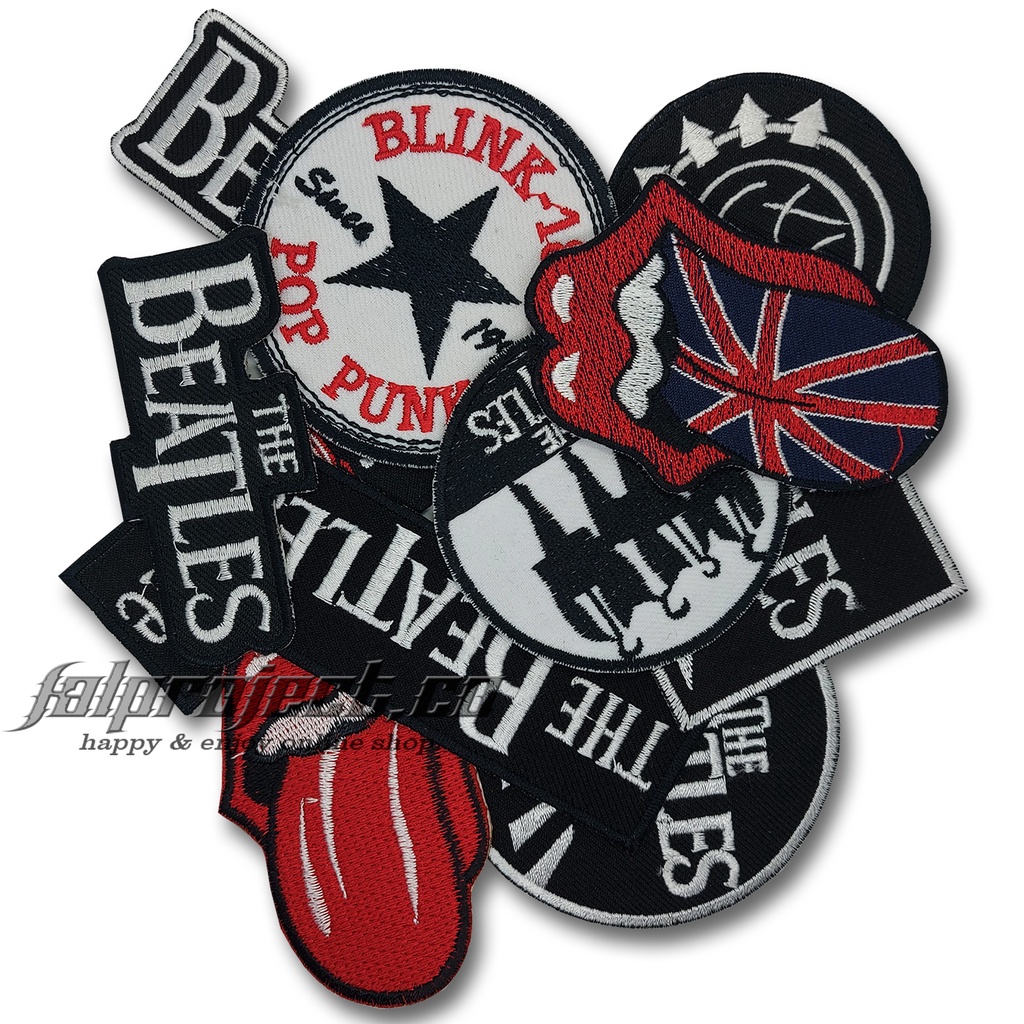 Faldenim Patch Bordir Band Rock dan Metal Best Quality Bisa COD