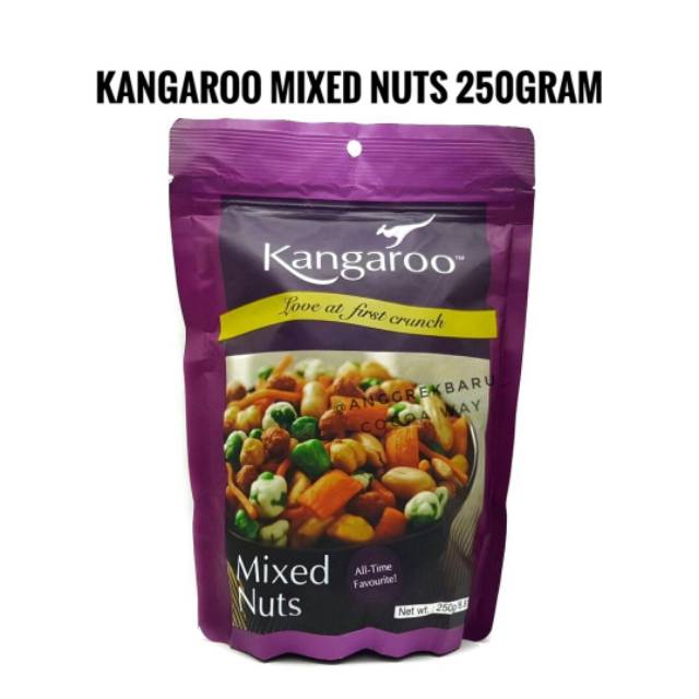 

Kacang Campur / Mixed Nuts / Kangaroo / Kacang Batam / Malaysia 250gr