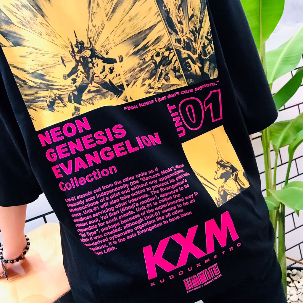 Kaos Evangelion Unit-01 Burst Anime Manga Neon Genesis Evangelion Premium Unisex