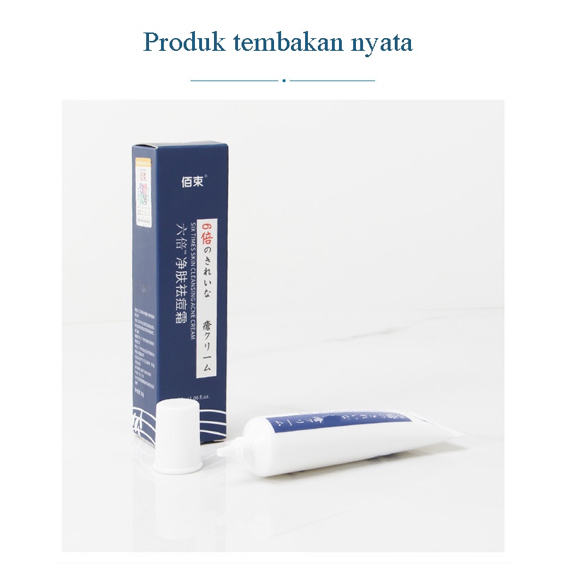 Krim Penghilang jerawat Ampuh 30g AMPUH Penghilang jerawat  permanen untuk wajah berjerawat dan bekas jerawat 6x Krim Jerawat Perbaikan Lemak Hiu Penghilang Jerawat Paling Ampuh Menghilangkan Jerawat dan Bekas Jerawat