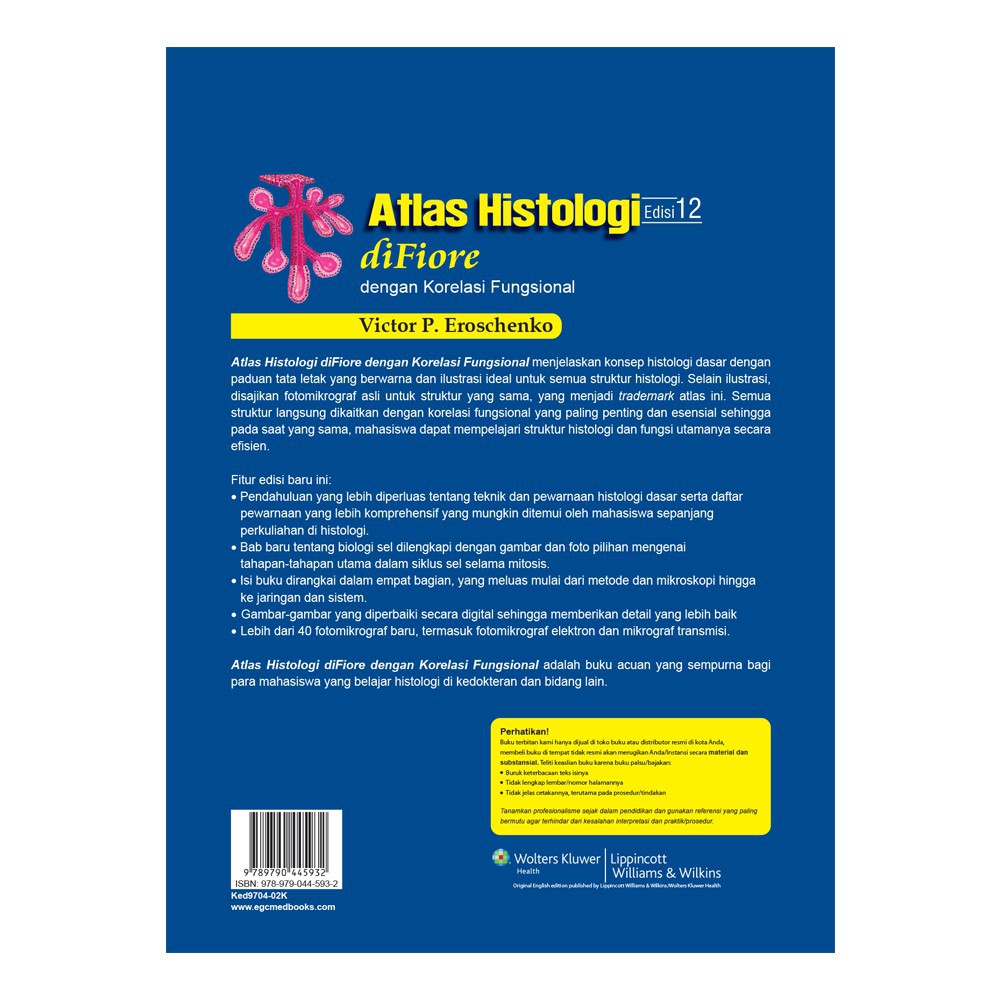 Atlas Histologi Di Fiore Edisi 12 Dengan Korelasi Fungsional