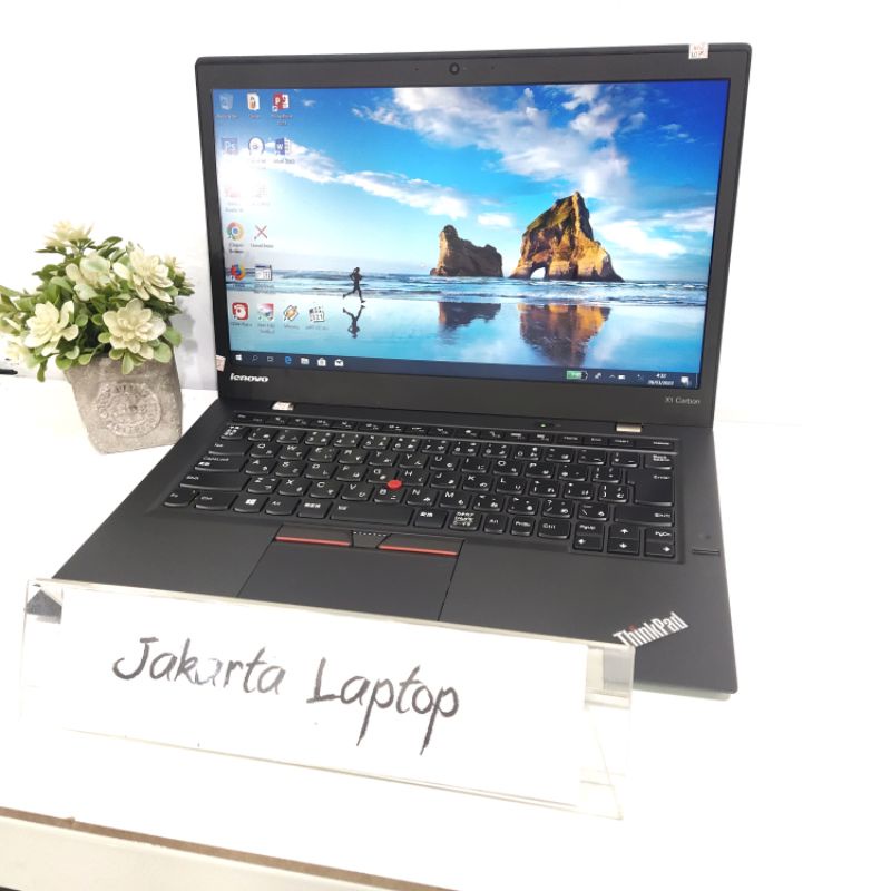 LAPTOP LENOVO THINKPAD X1 CARBON | CORE I5 | RAM 8GB | SSD NVME 512GB | MULUS MURHA BERGARANSI