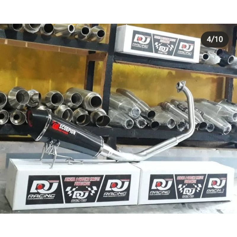 Knalpot Scorpion For Sonic FU CBR 150 R15