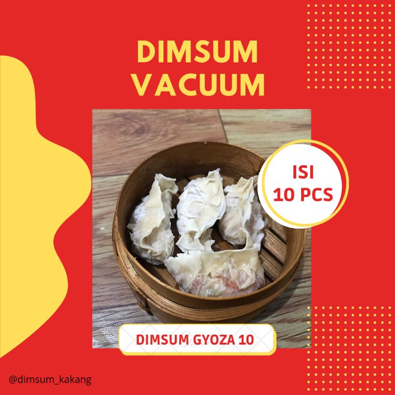 

DIMSUM GYOZA VACUUM ISI 10