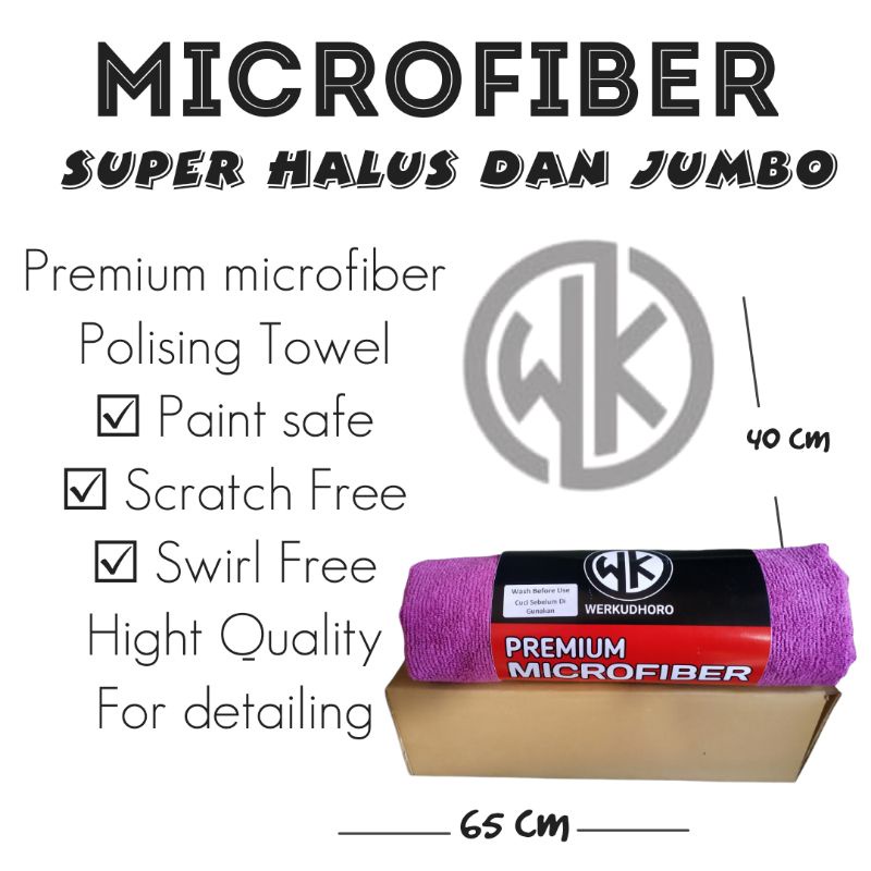 Kain microfiber/kain poles /kain serba guna/kain pembersih