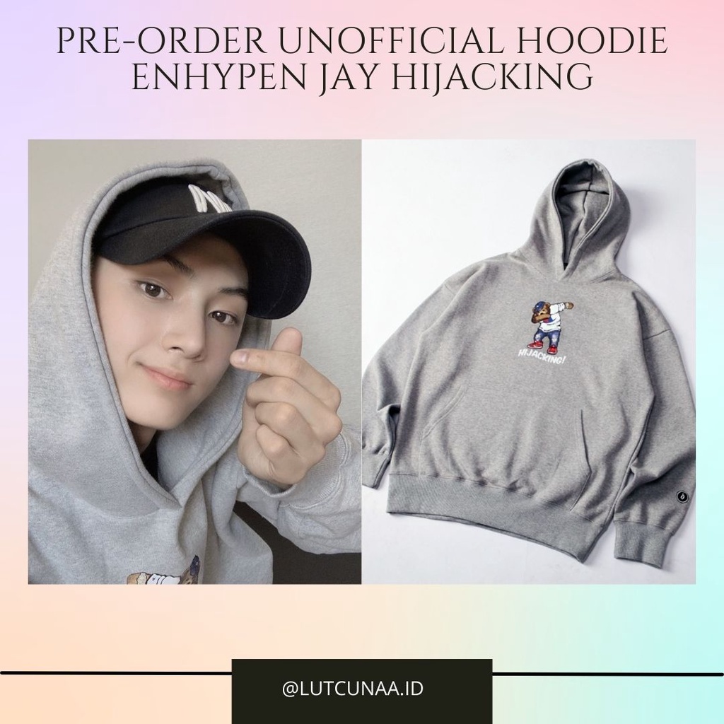 Pre-Order Unofficial Hoodie Jumper Enhypen Jay Hijacking