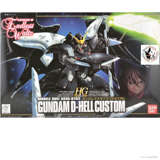 Gundam HG 1/144 Endless Waltz Deathscythe Gundam D-Hell Custom Bandai