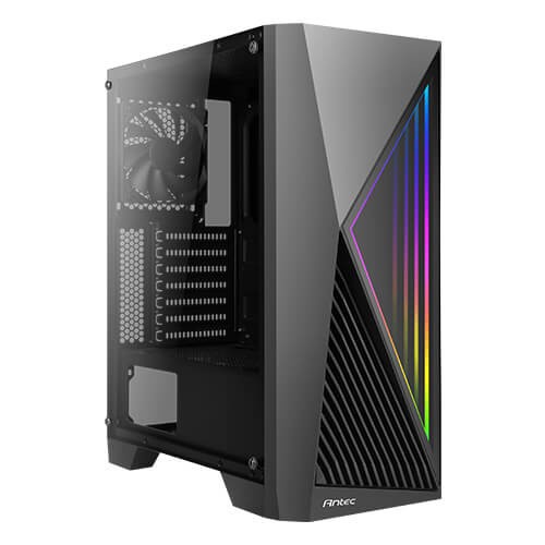 Casing Antec NX280 - ATX Gaming Case - Mesh &amp; Geometric Diamond