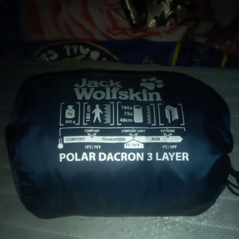 Sleeping Bag ORIGINAL MERK JACK WOLFSKIN