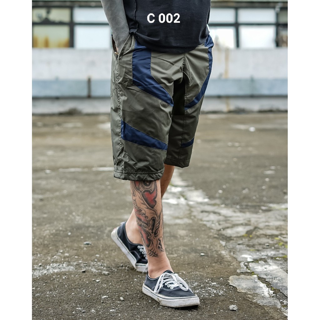 CELANA PENDEK PARASUT PRIA AMZ 02 - CELANA PENDEK GUNUNG WATERPROOF - CELANA PRIA CASUAL TERKEREN