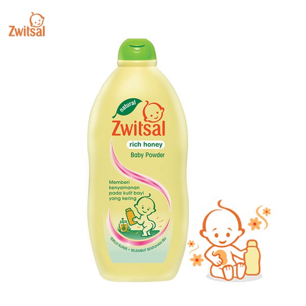 Zwitsal Natural Baby Powder Rich Honey 300gr