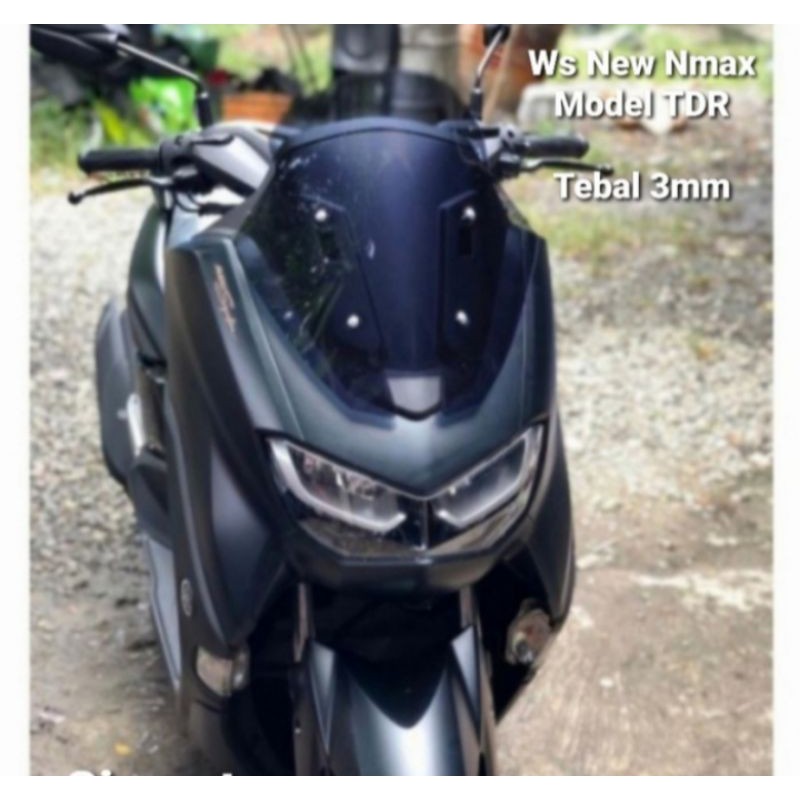 Visor Windshield Yamaha New Nmax 2020 2021 Replika TDR Smoke Dan Clear