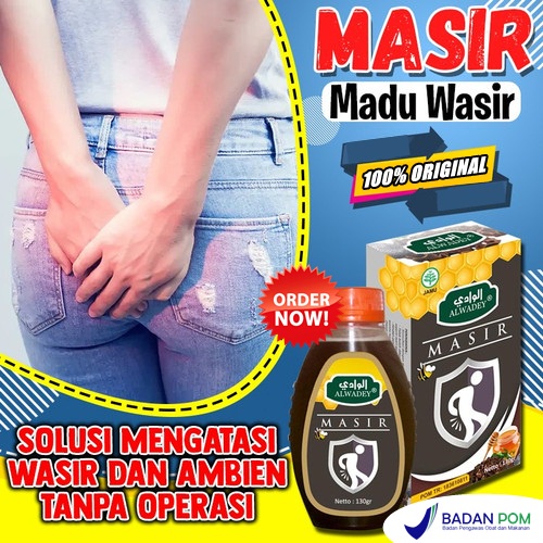 

Madu wasir ambeien paling ampuh Masir Alwadey BPOM obat herbal ambeyen akut dan benjolan original
