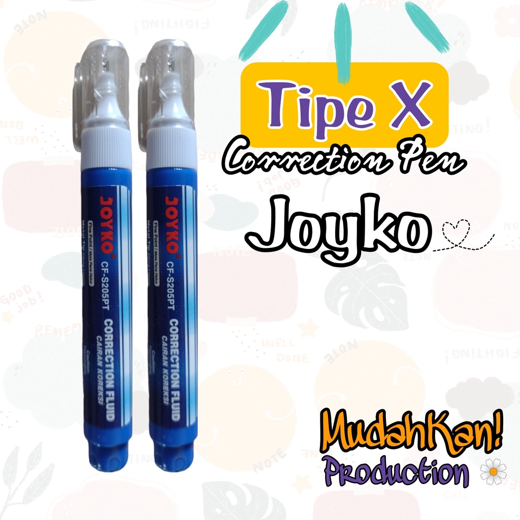 

STIPO [ CF-P205PT] / Corection Pen Metal Tip / STIPO Joyko / STIPO Ujung Logam / Tipe X