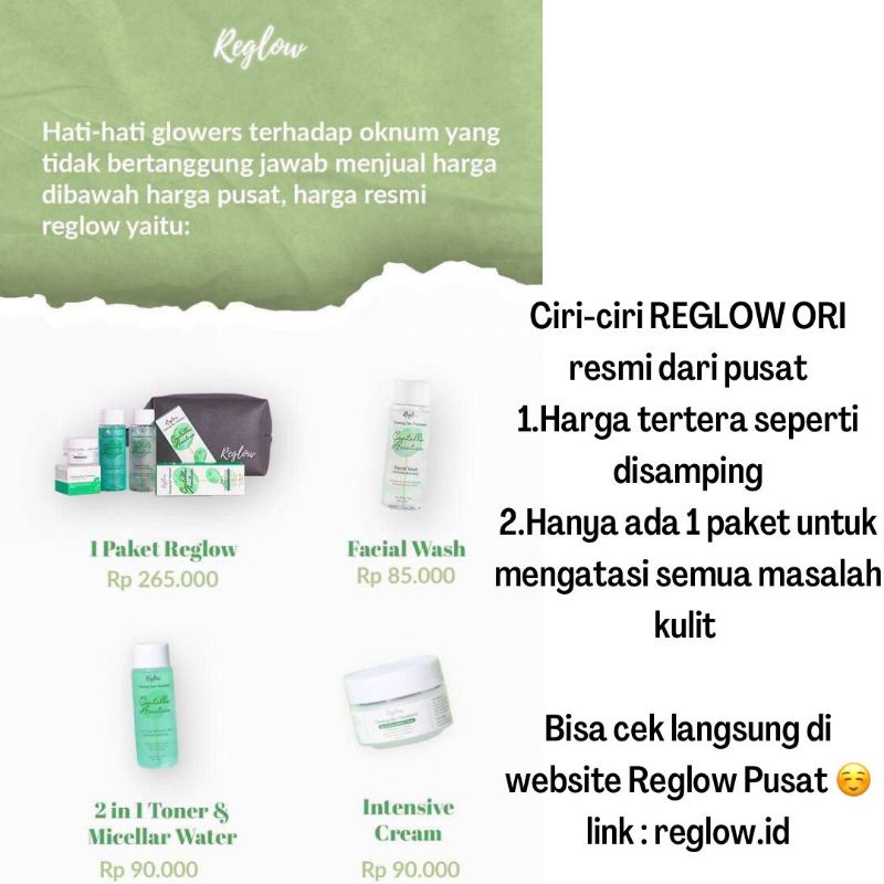 REGLOW Cream Krim Wajah