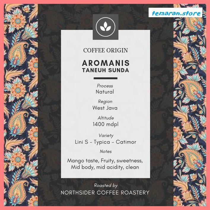 

Kopi- KOPI ARABIKA - AROMANIS ARABICA SPECIALTY COFFEE NATURAL - JAWA BARAT - BIJI KOPI -Biji-Kopi.