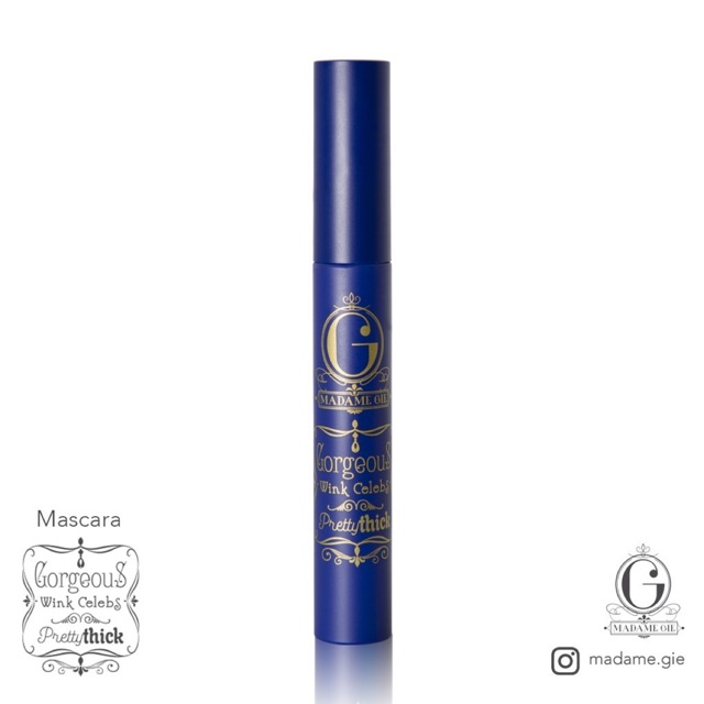 Madame Gie Gorgeous Wink Celebs Pretty Thick - Mascara [ Botol Biru ]