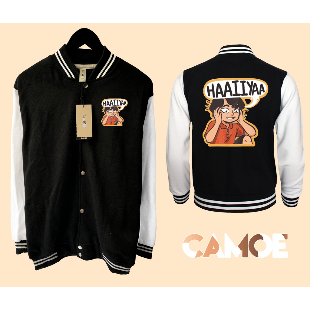 Jaket Baseball Varsity Uncle Roger Haaiiyaa Haiya
