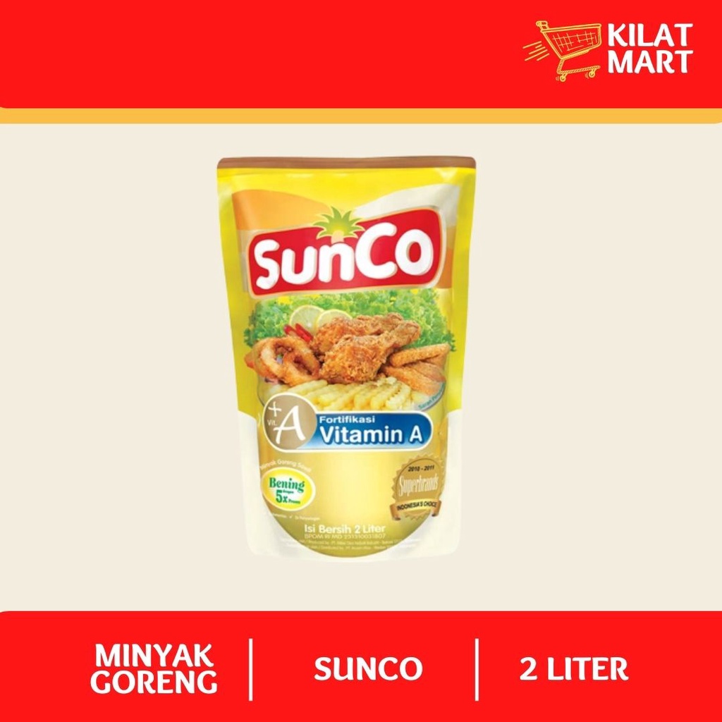 

Sunco Minyak Goreng Kemasan Pouch 2L