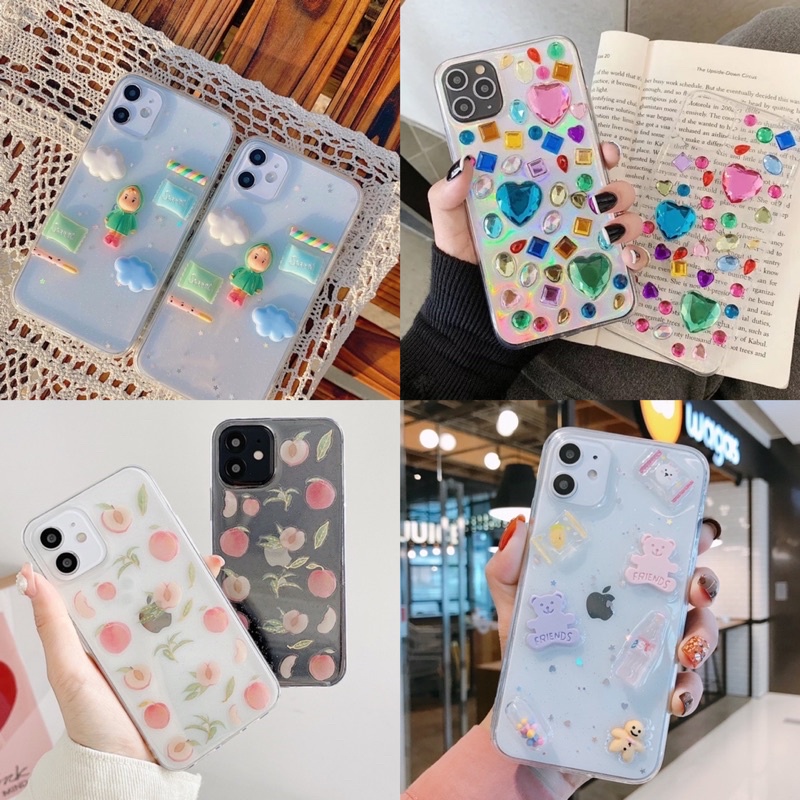 GLITTER CASE OPPO A57 2022 FIND X5 PRO A76 A74 A96 4G 5G READYSTOCK [TIPE HP LAIN BANYAK BISA REQUEST]