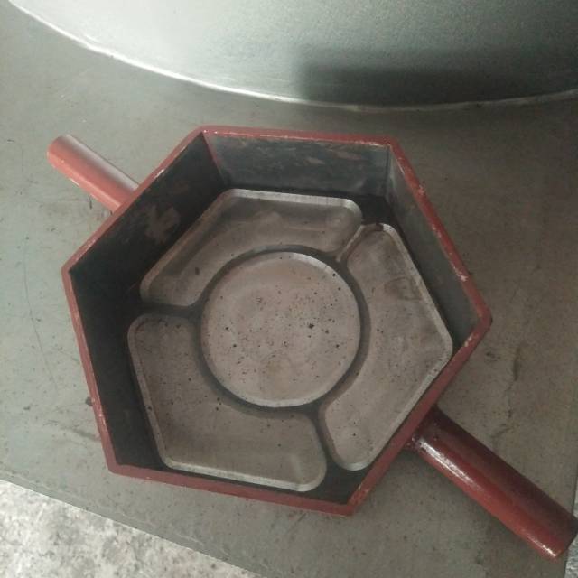 Cetakan paving segi 6 / alat cetak paving segi 6