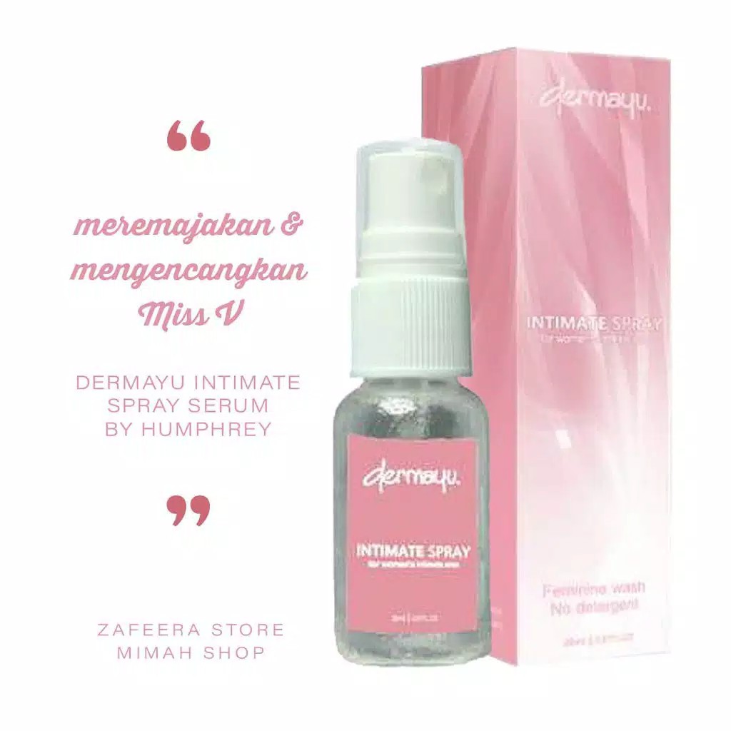 ( ORIGINAL 100% ) BPOM DERMAYU INTIMATE SPRAY PERAPAT MISS V VIRGIN KESET PERAWATAN KEWANITAAN ORI