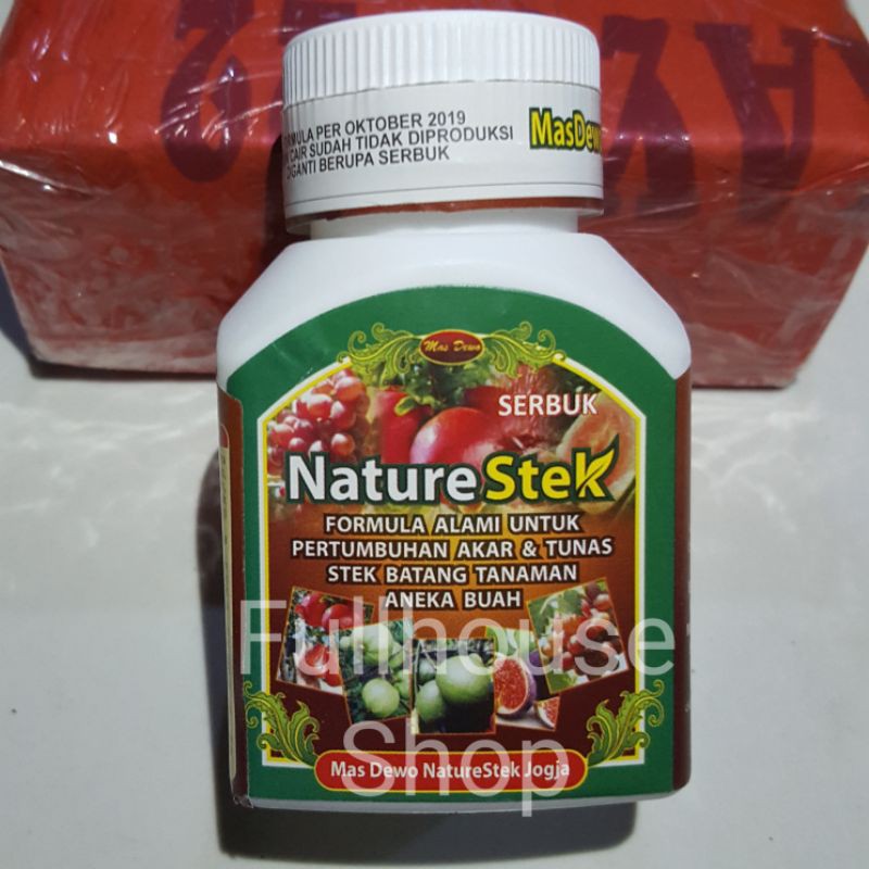 Pupuk Nature Stek Akar 100Gr Formula Alami Pertumbuhan Akar