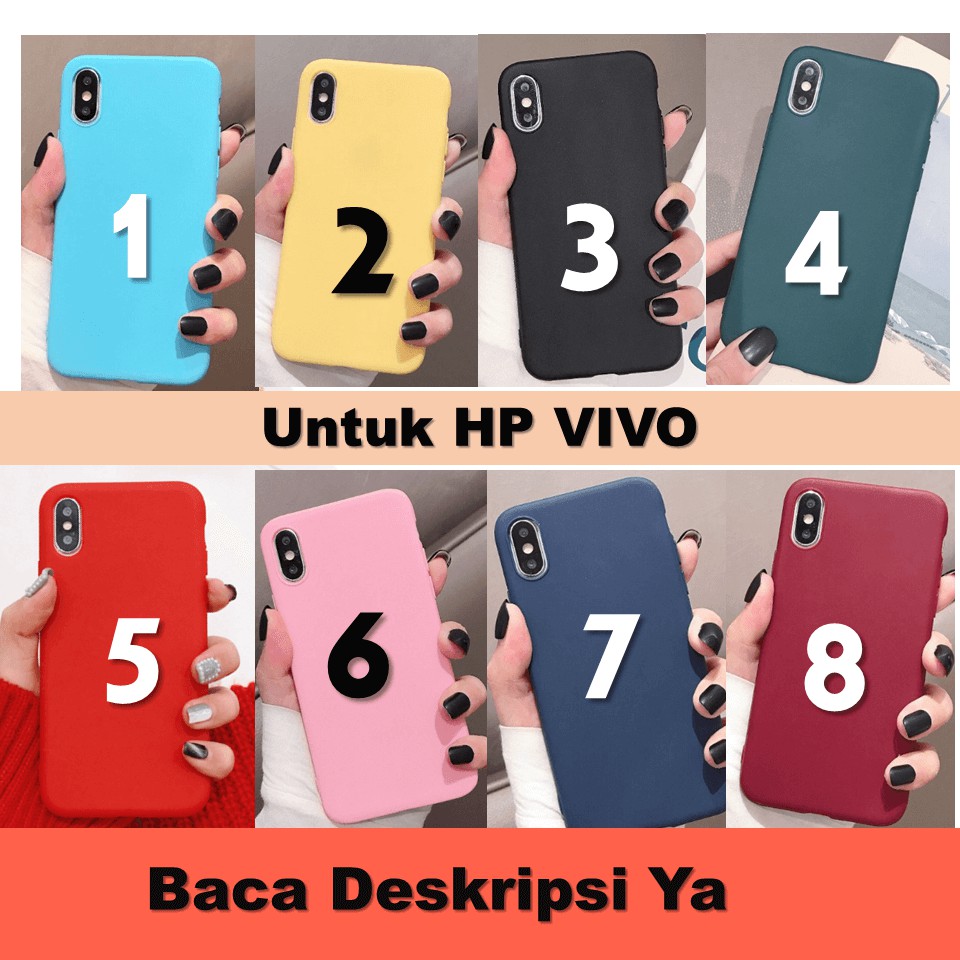 CASE SOFTCASE VIVO Y53 Y55 Y69 Y71 Y81 Y91 Y93 Y95 V5 Y17 Y12 Y15 Y19