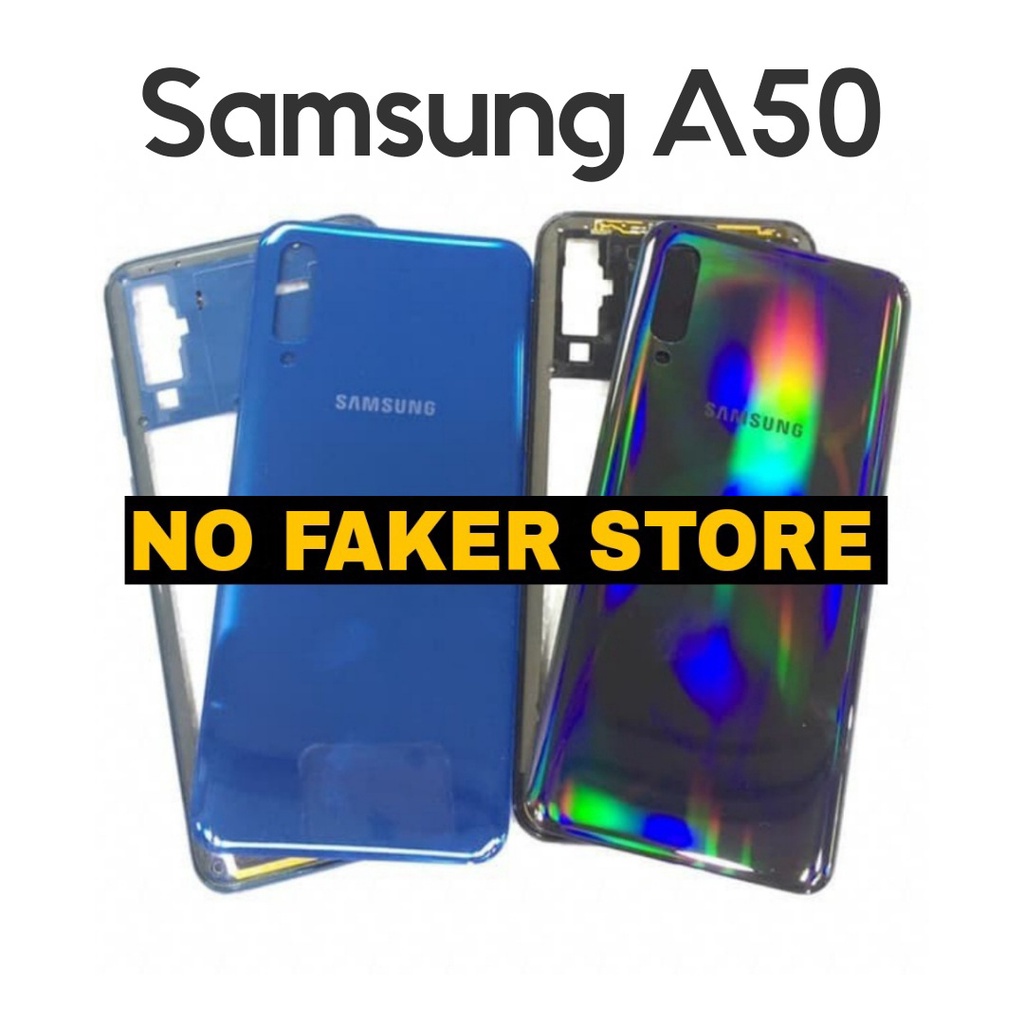 Backdoor + Bezel Samsung A50 | Housing / Casing Samsung A50 / A505