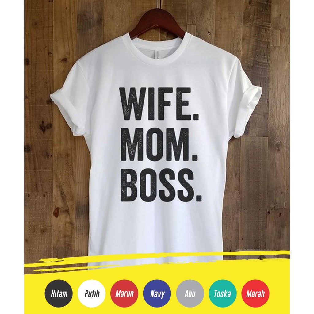 mom boss t shirt