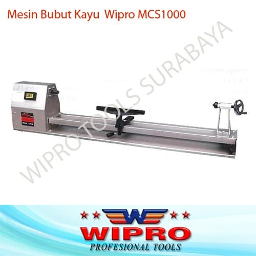 Mesin Bubut Kayu Wood Lathe Wipro MCS1000 MCS 1000