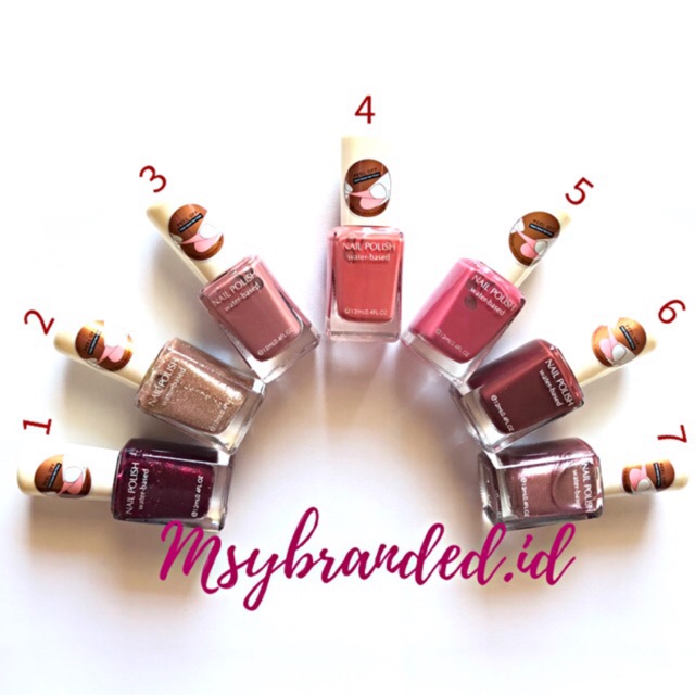 [Termurah] MINISO KUTEK PEEL OFF / NAIL POLISH PEEL OFF
